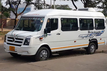 17 Seater Tempo Traveller Rental