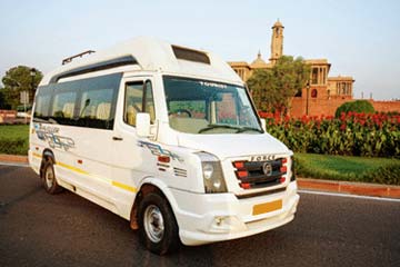 12 Seater Tempo Traveller Rental