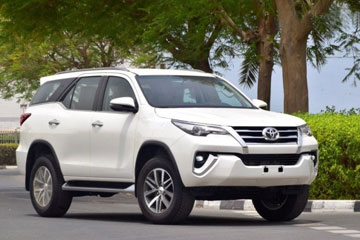 Fortuner on Rent in Amritsar